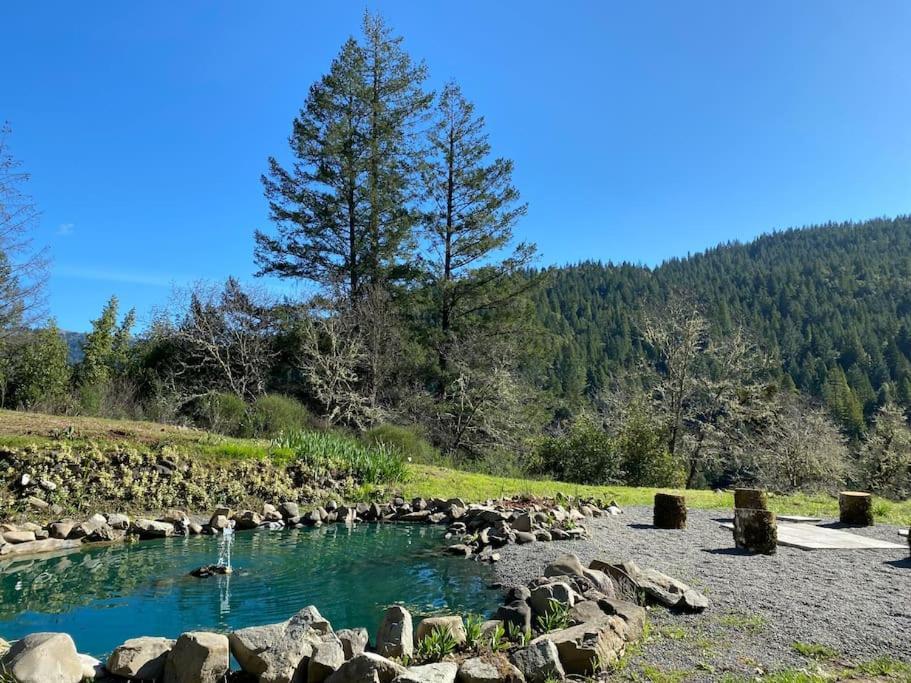 Avenue Of The Giants Caraway Cottage Miranda Экстерьер фото